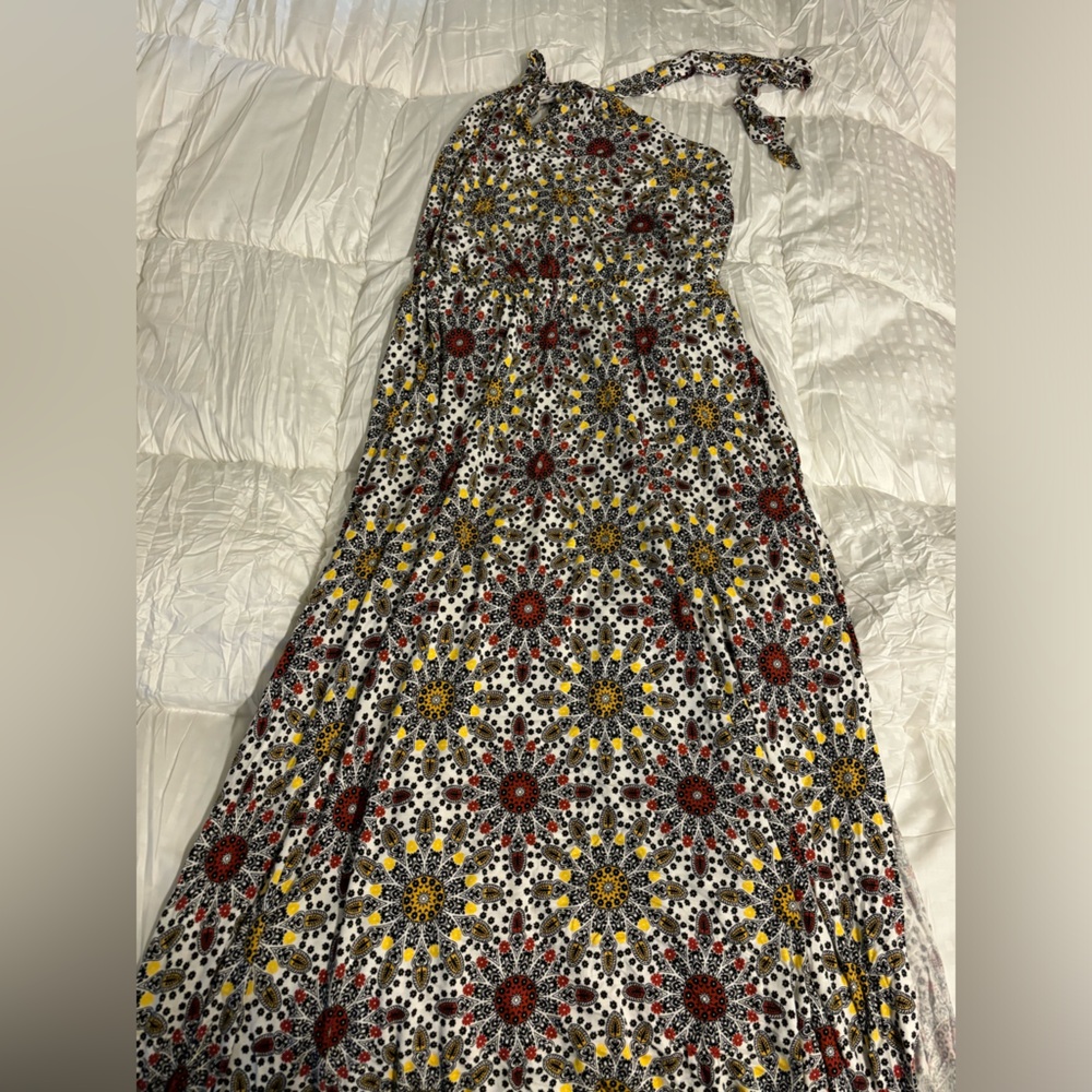High neck hater maxi dress by Loft Size 18